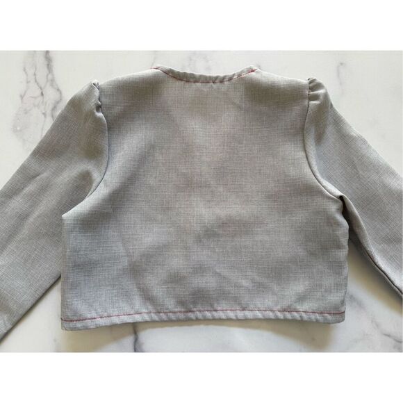 Vintage London Fog pilot Trench coat plush fleece - Picture 4 of 4